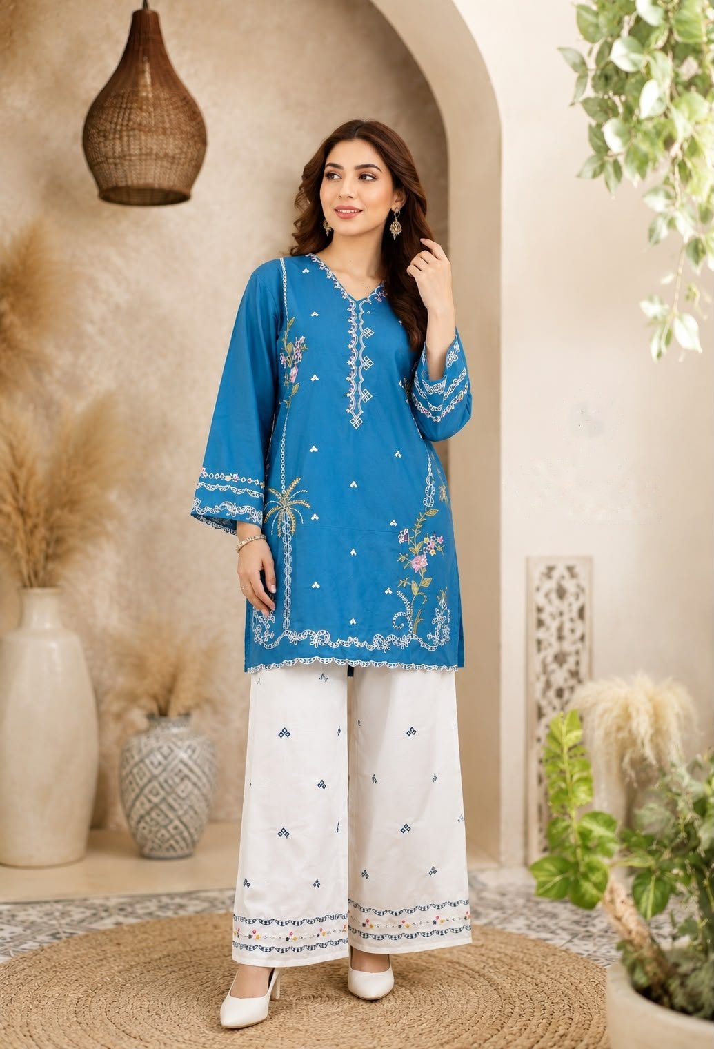Ayla Georgette Evening Wear - 2pc